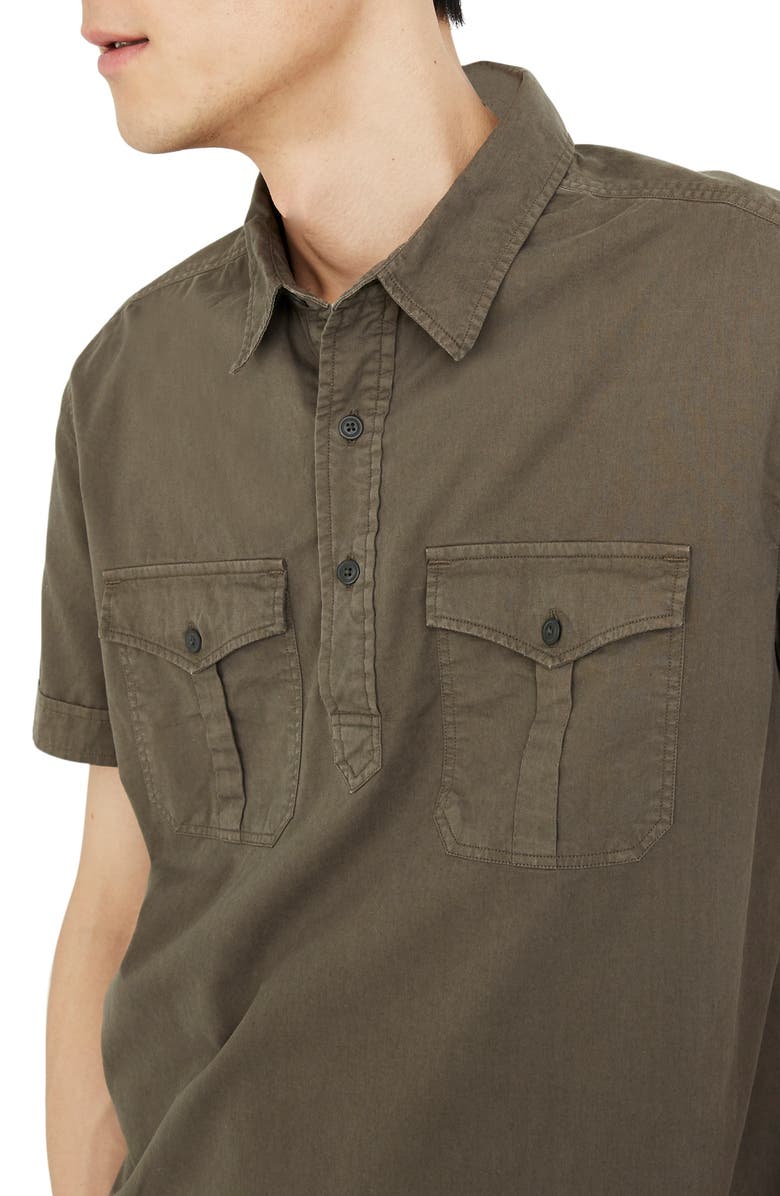Madewell Safari Pullover Shirt, Alternate, color, 