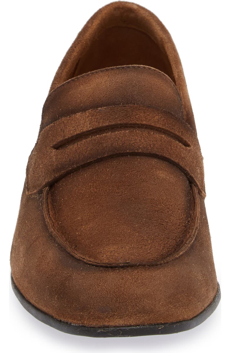 Nordstrom Knox Flexible Penny Loafer, Alternate, color, Brown Bronze