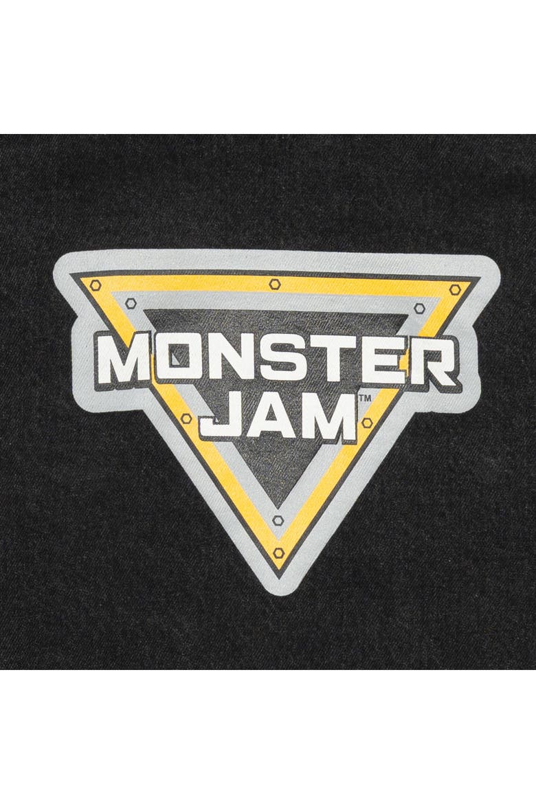 Denim Jacket, Alternate, color, Monster Jam Black