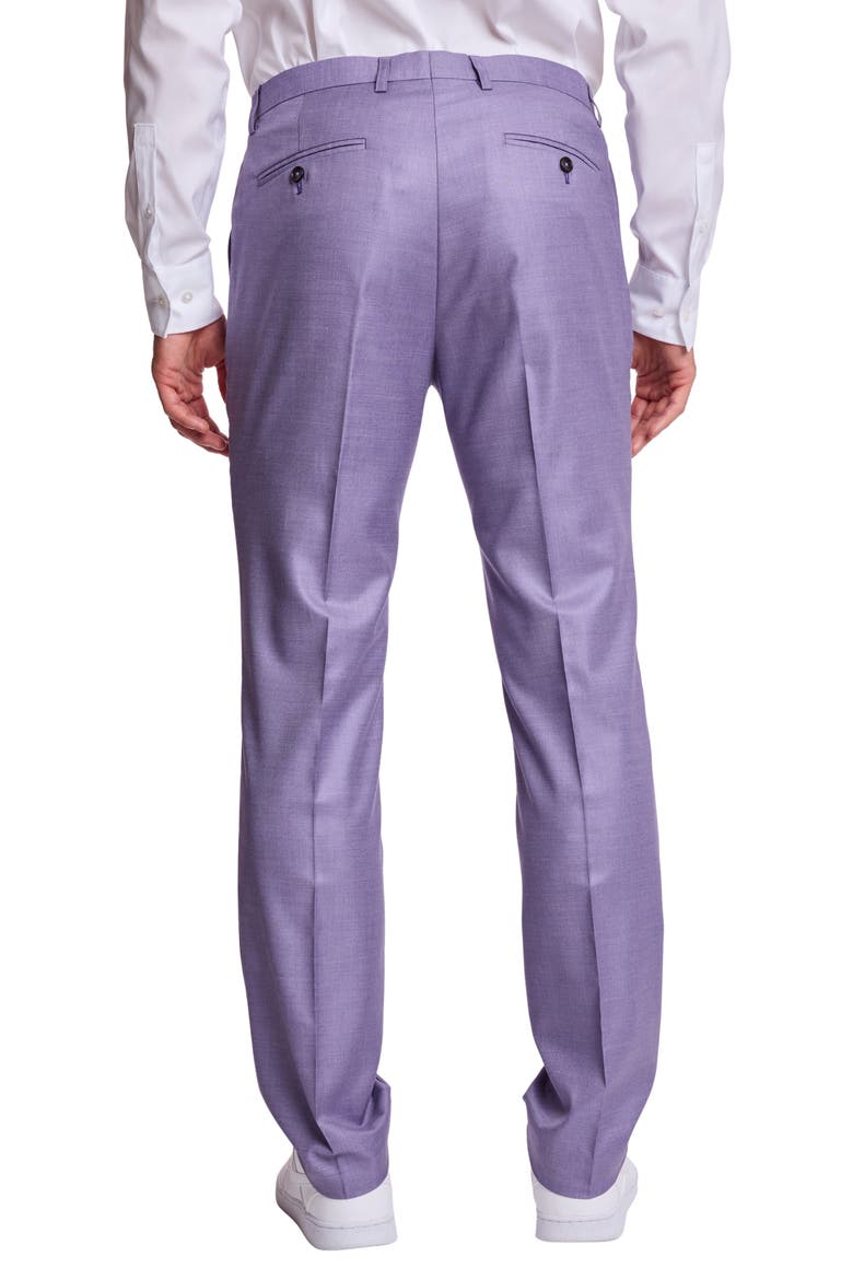 Downing Slim Fit Pants, Alternate, color, LAVENDAR SHARK