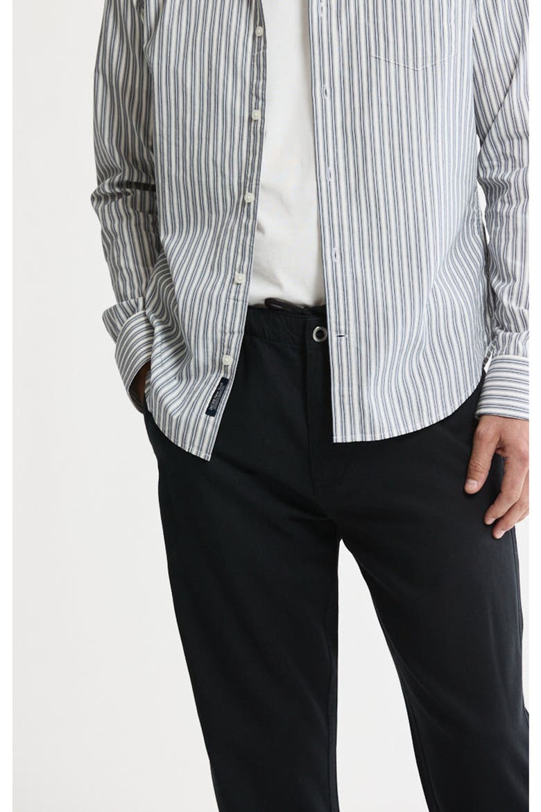 Hayati Cotton Button-Down Shirt, Alternate, color, Grey Stripe