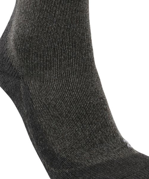 Falke Tk1 Adventure Wool Hiking Socks In Gray