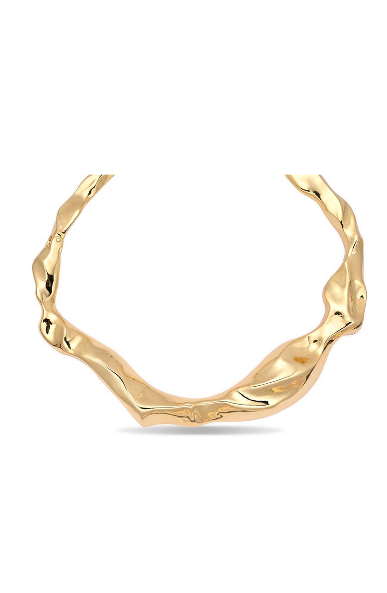 EYE CANDY LOS ANGELES Marilyn Cuff Necklace, Alternate, color, Gold
