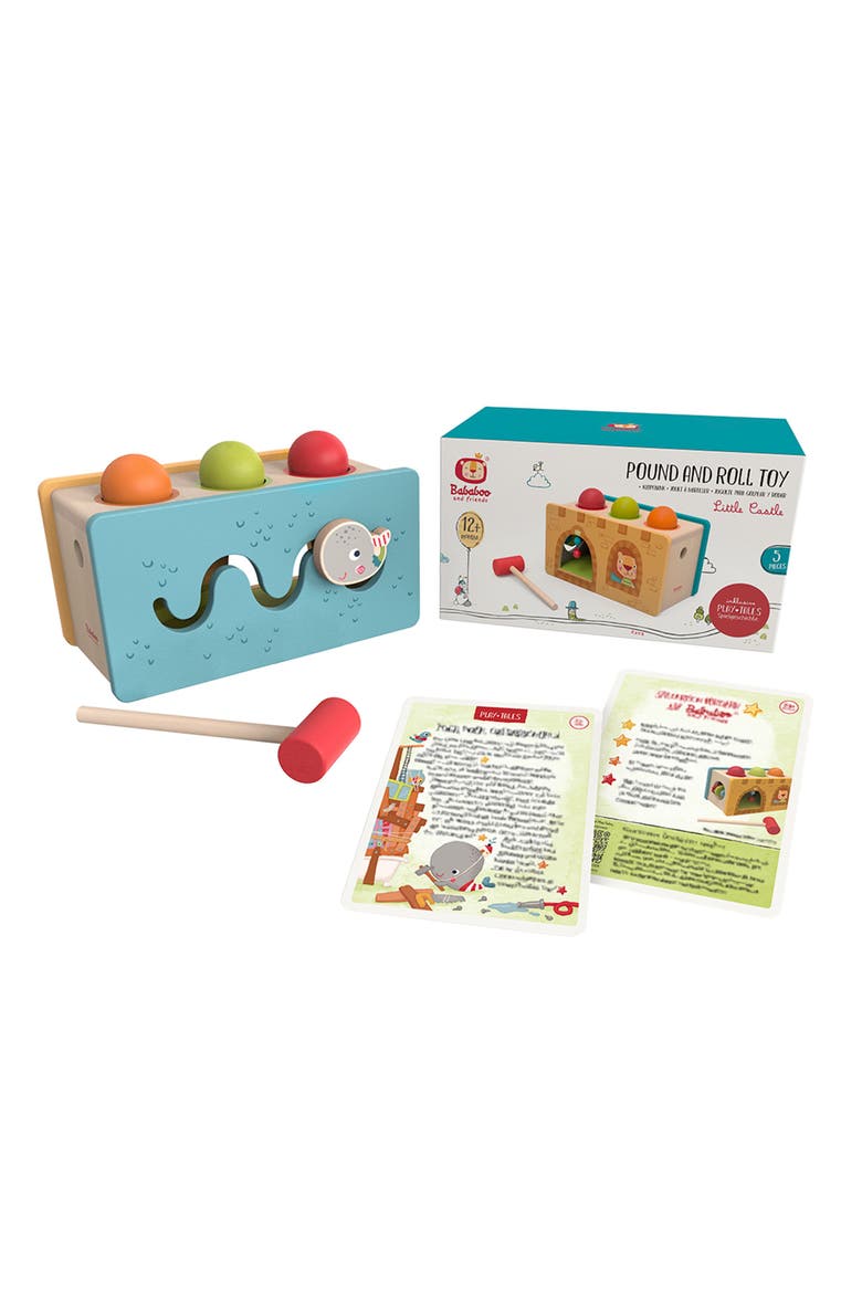 Little Castle Pound and Roll Toy, Alternate, color, Turquoise