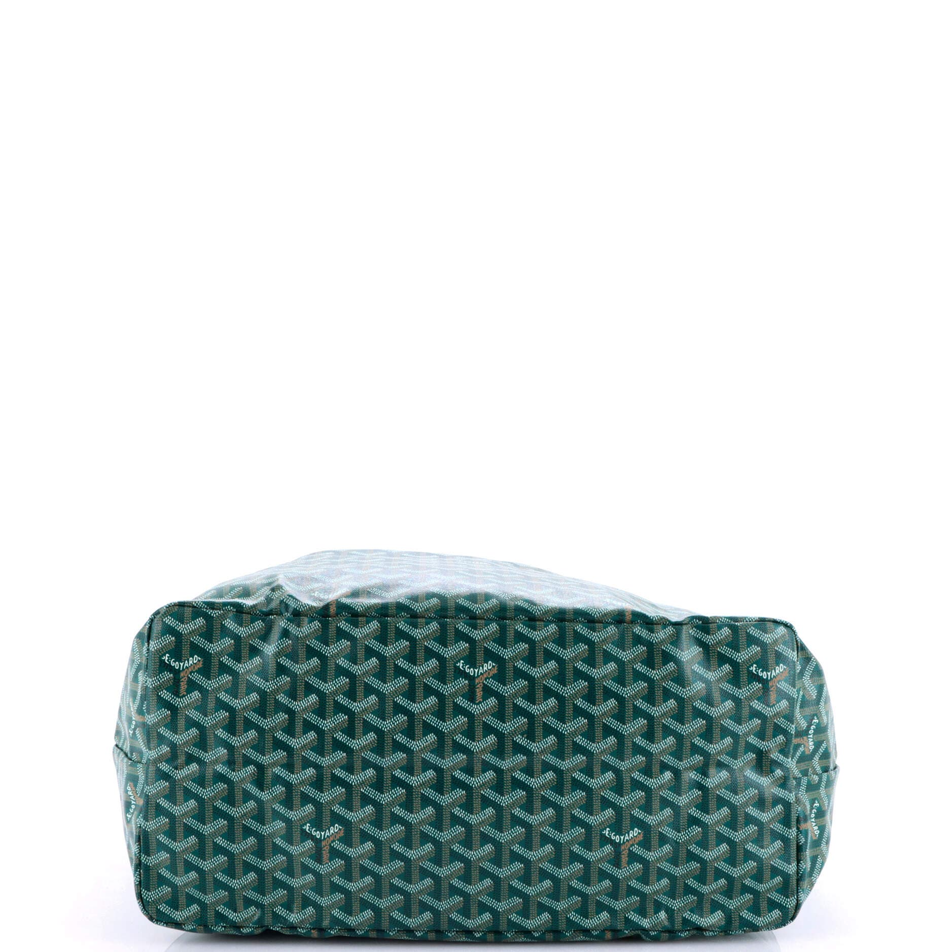 Pre-Owned Goyard Saint Louis Tote Coated Canvas GM, Alternate, color, Green