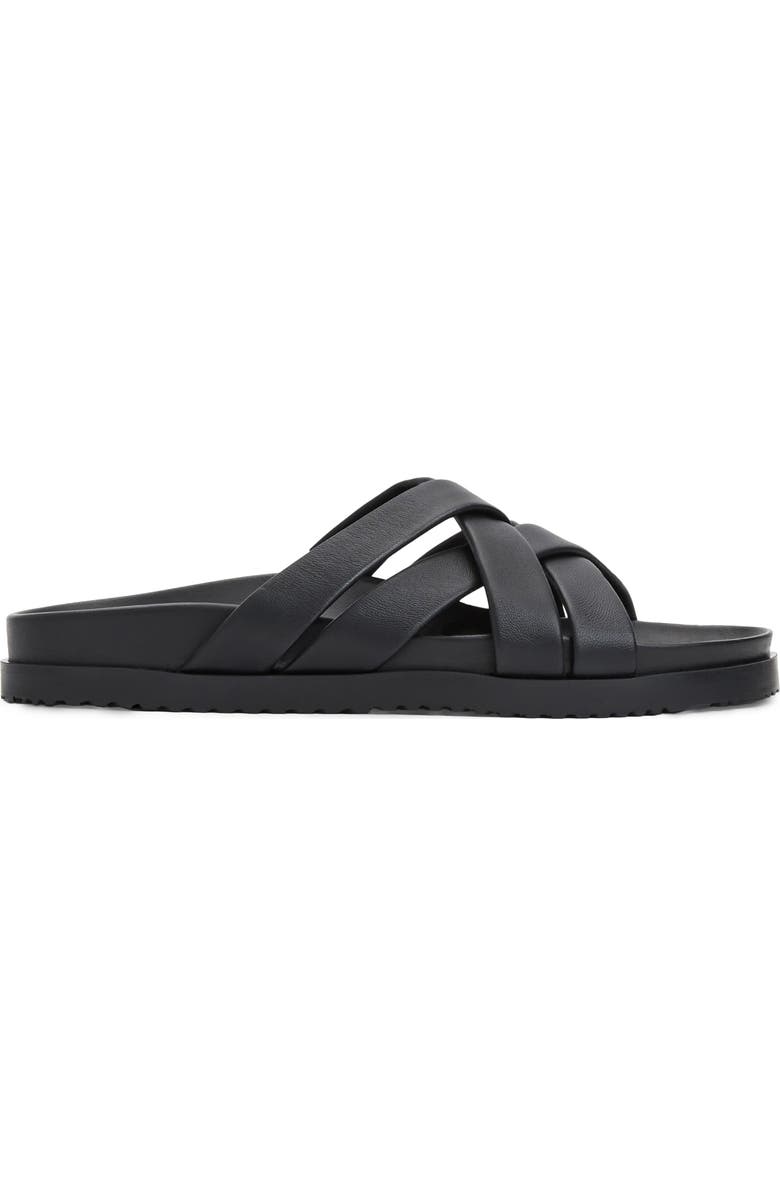 Bruno Magli Bandino Slide Sandal, Alternate, color, Black Calf