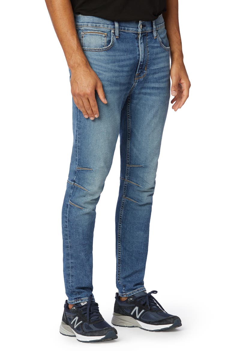 Zack Moto Skinny Fit Jeans, Alternate, color, SHAVER