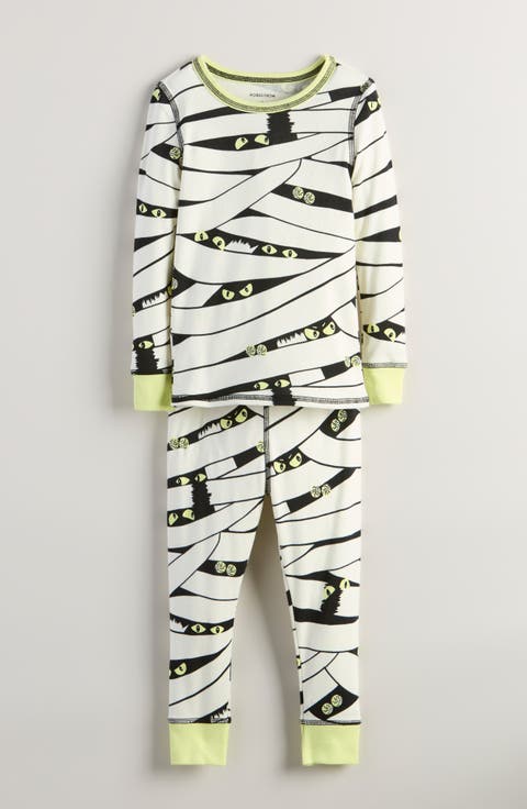 Kids' Glow in the Dark Fitted Two-Piece Pajamas (Toddler, Little Kid & Big Kid)