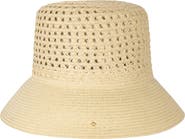 Lauren Ralph Lauren Open Weave Straw Bucket Hat
