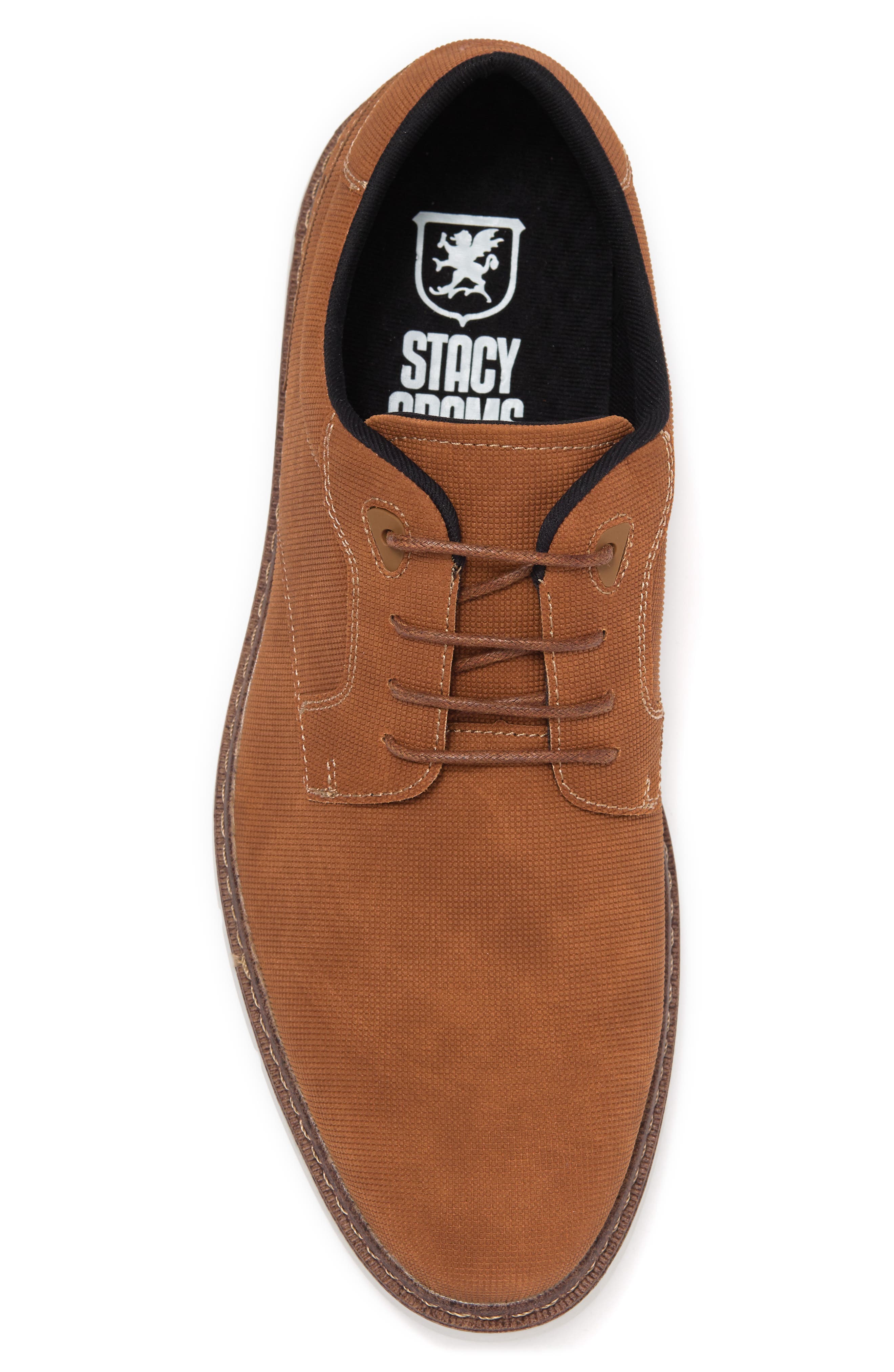 Stacy Adams Skyler Plain Toe Derby, Alternate, color, Cognac