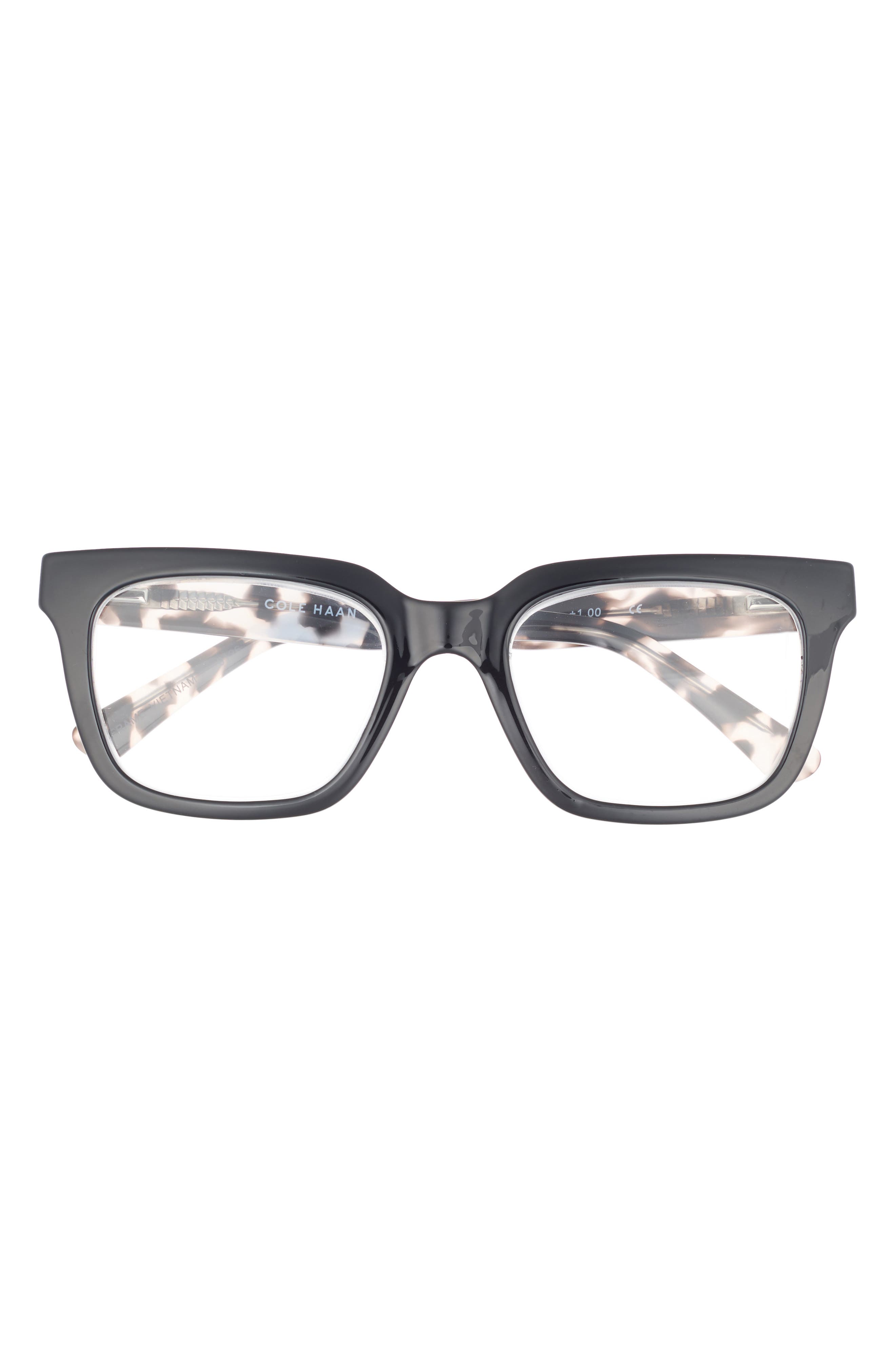 Cole Haan 51mm Square Reading Glasses