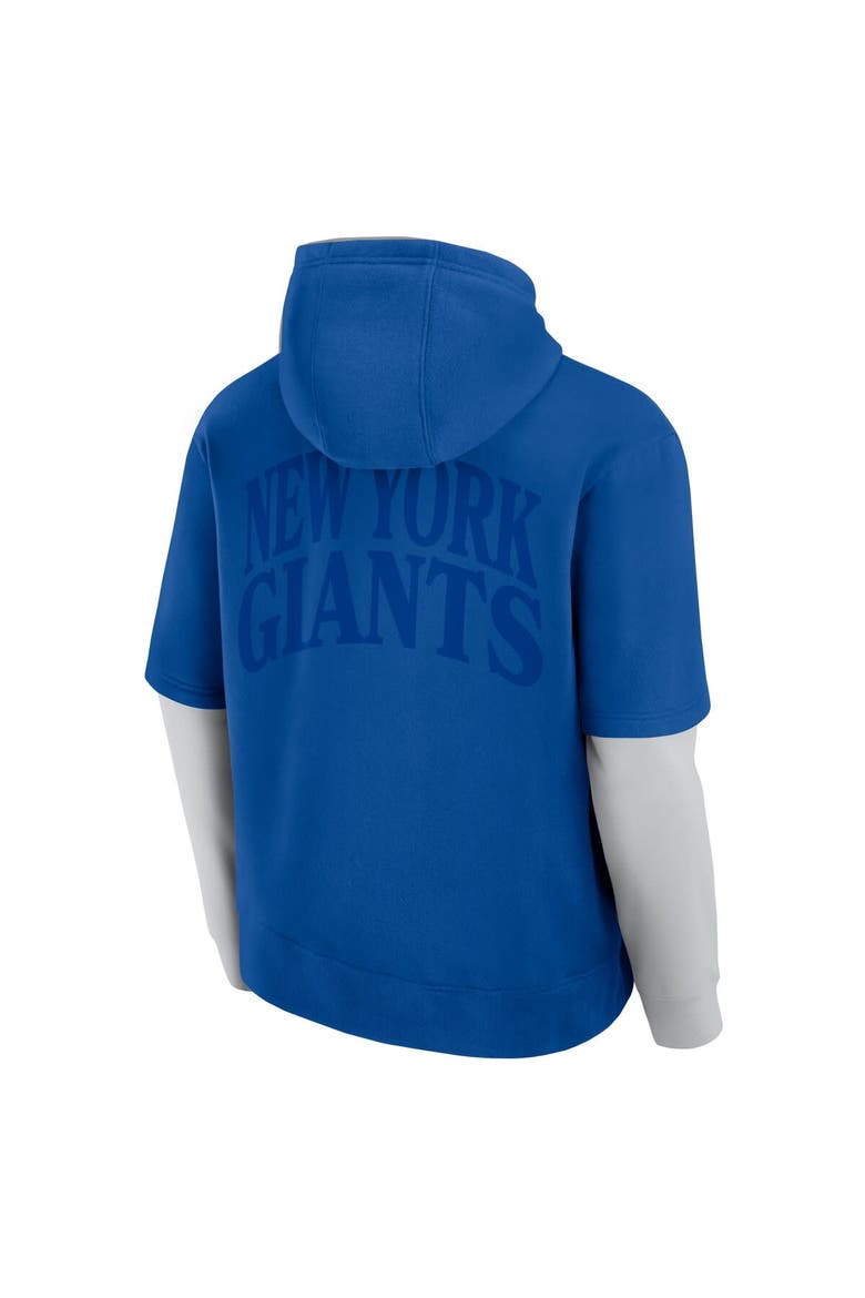 Unisex Fanatics  Royal New York Giants Sleek Elements Pullover Hoodie, Alternate, color, Royal