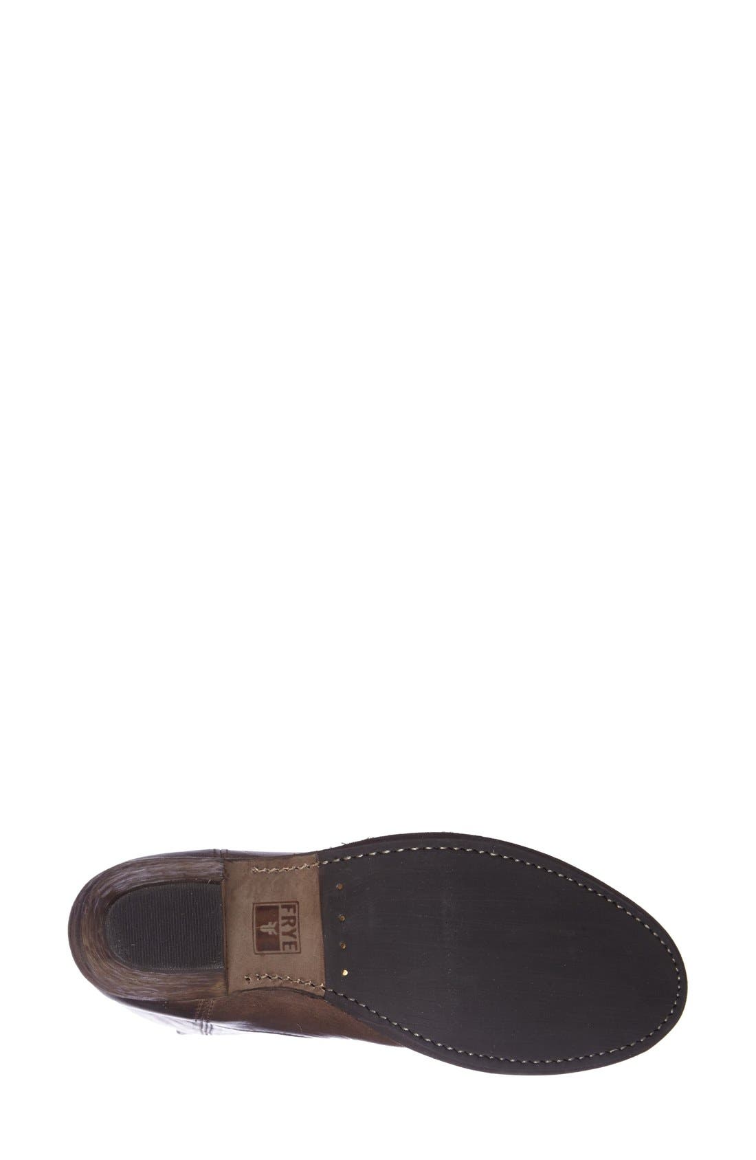 'Jackie Button' Tall Boot, Alternate, color, SLATE LEATHER