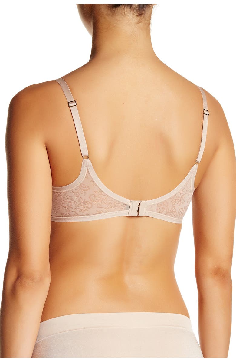 Sheer Jacquard Full Fit Contour Underwire Bra