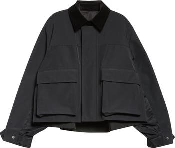 ■sacai■サカイ■Grosgrain & Twill Blouson Jacket■ Sacai Grosgrain & Twill Blouson Jacket | Nordstrom