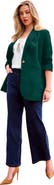 Roaman's Plus Size Relaxed Boyfriend Blazer