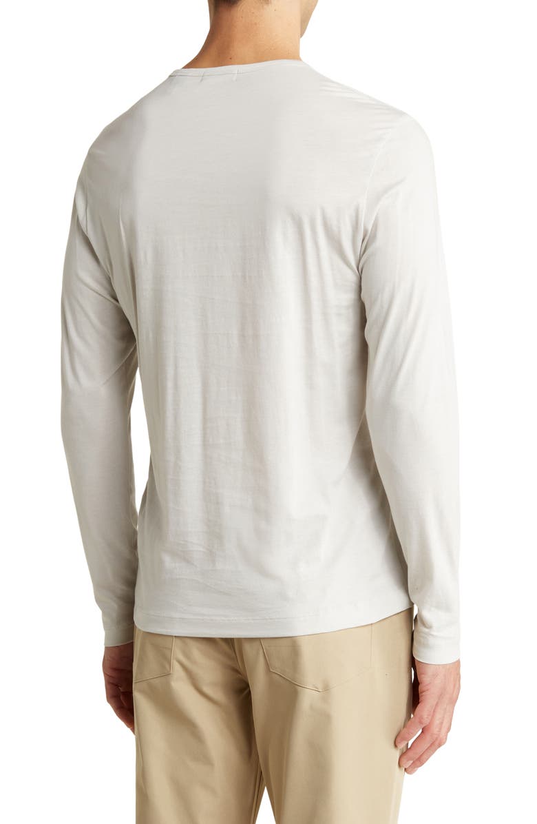 Theory Precise Long Sleeve T-Shirt, Alternate, color, Vapor
