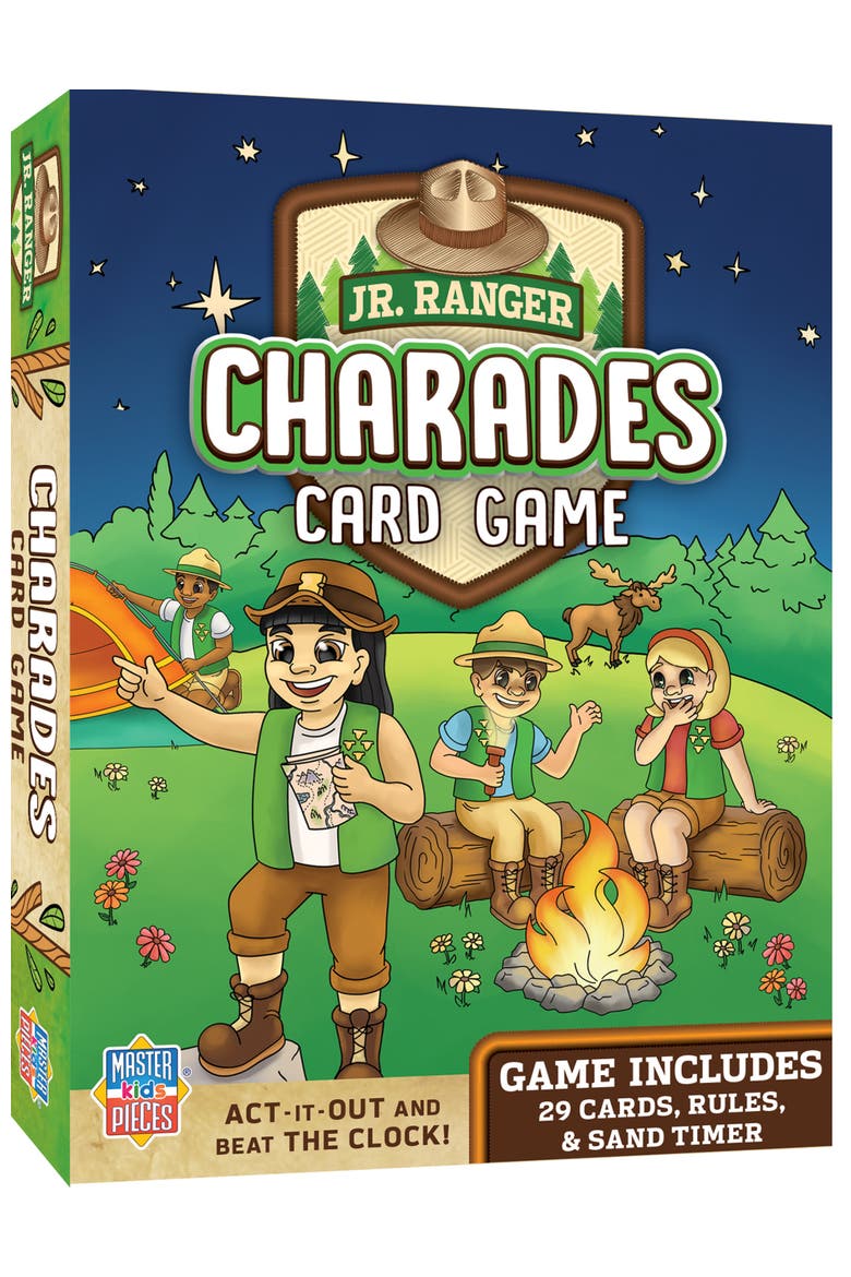Jr. Ranger Charades Card Game, Main, color, Multicolor