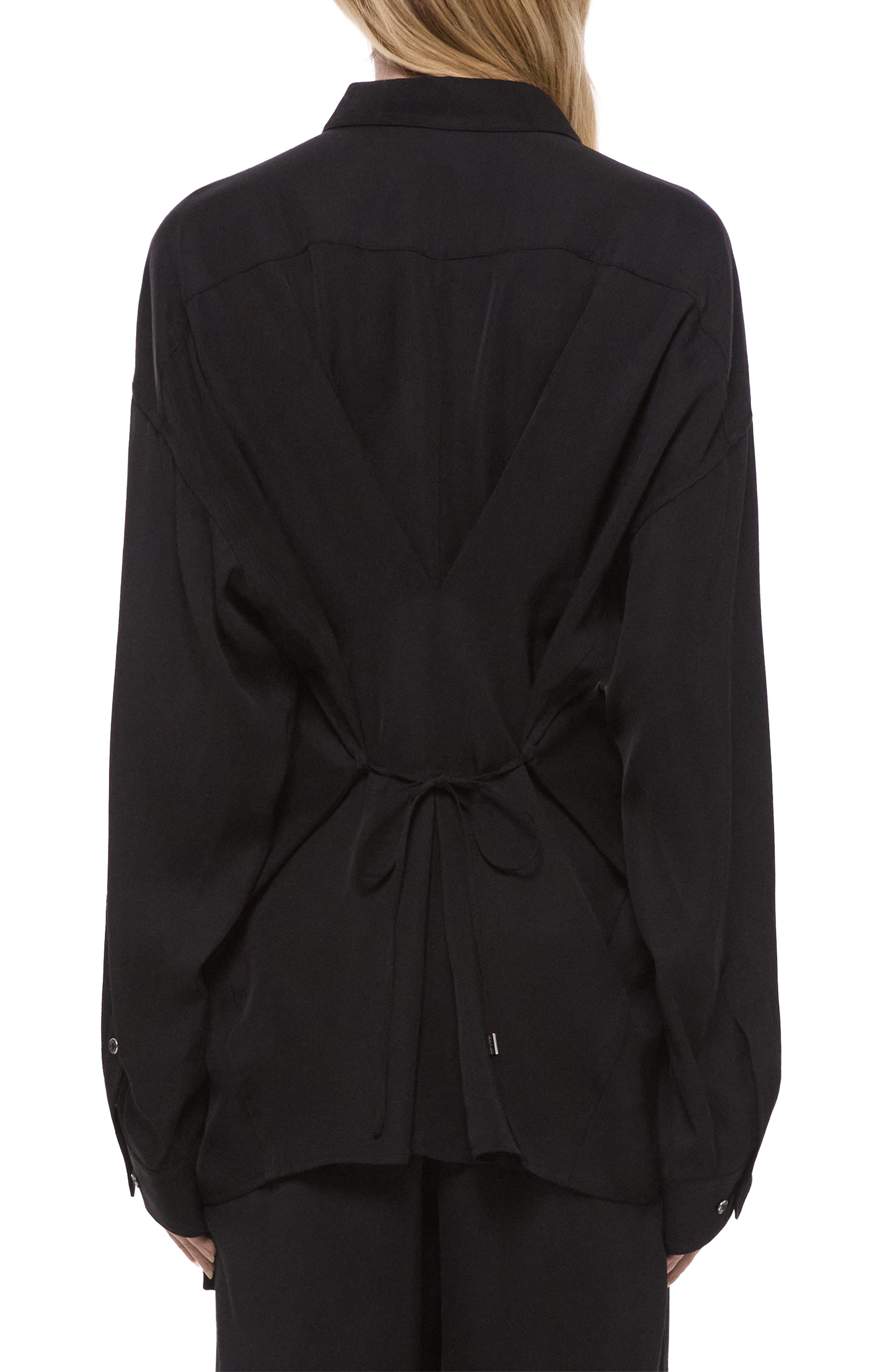 Cinched Long Sleeve Shirt - image 2