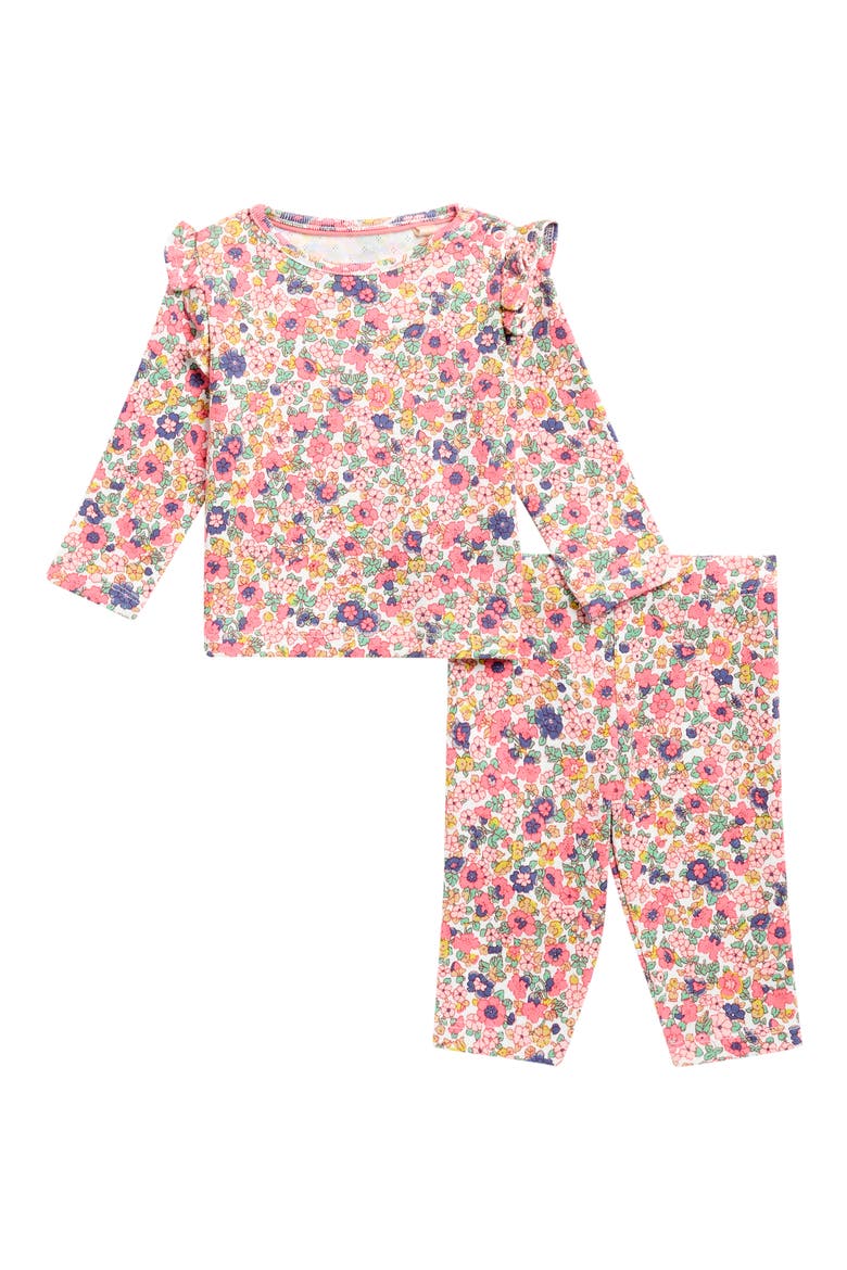 Kids' Pointelle Two-Piece Set, Main, color, MULTI FLORAL DITSY