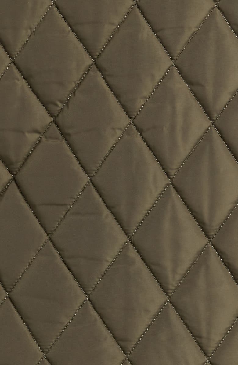 Caslon<sup>®</sup> Mixed Media Quilted Sweater Jacket, Alternate, color,