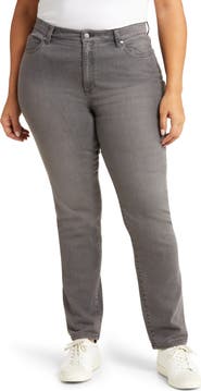 Eileen Fisher High Waist Organic Cotton Denim Jeans