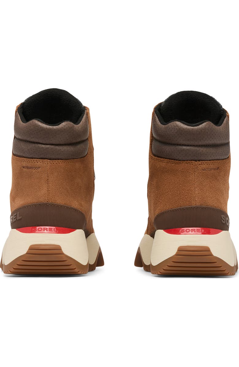 SOREL Kinetic Impact Conquest Plus Waterproof Sneaker Boot, Alternate, color, Velvet Tan/ Tobacco