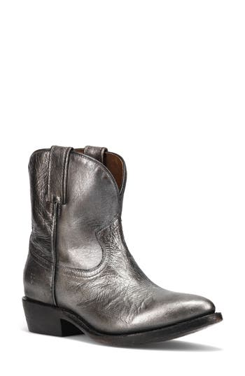 Frye Billy Short Western Boot In Gray