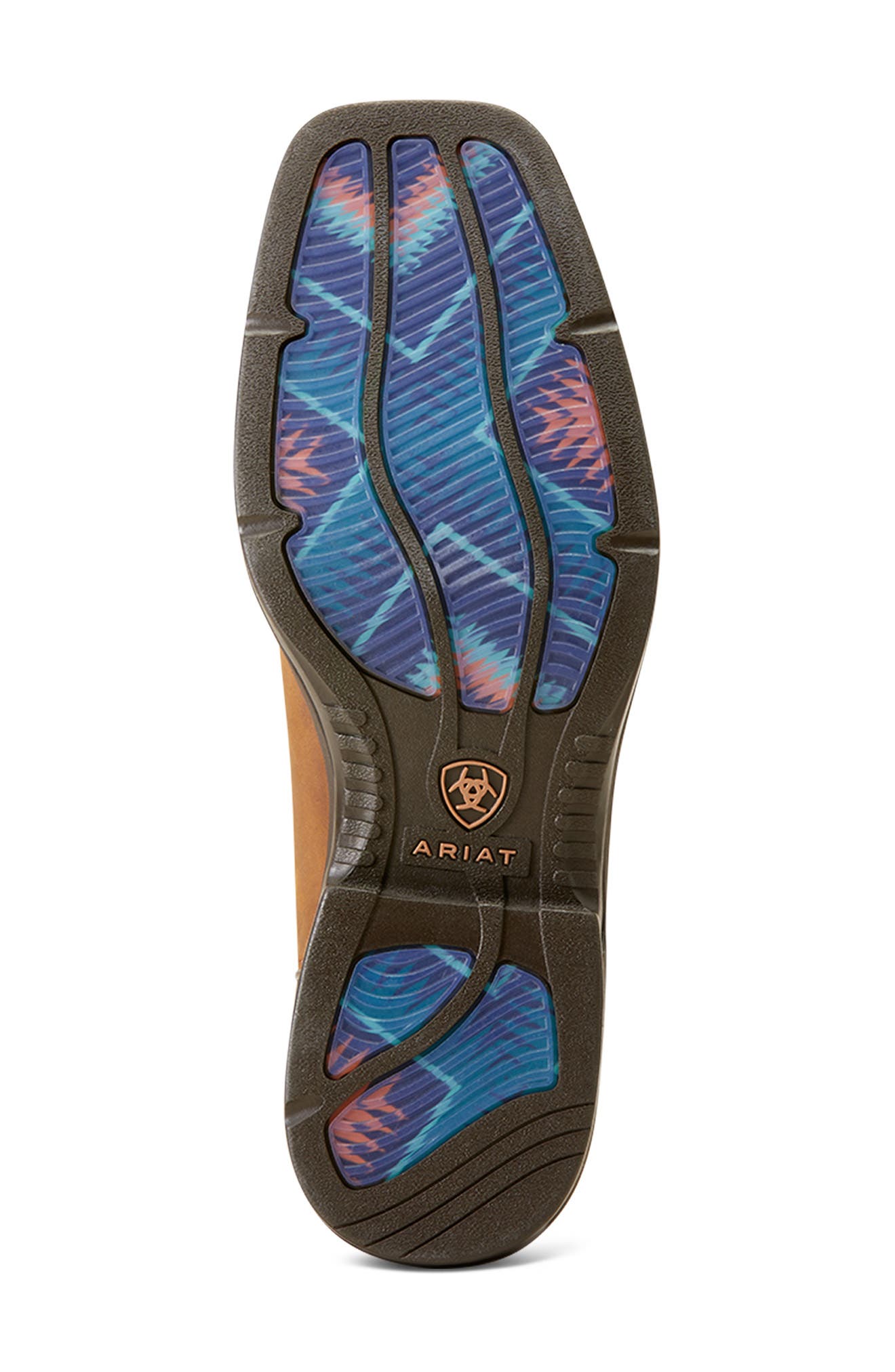 Ariat Ridgeback Oily Western Boot, Alternate, color, Brown