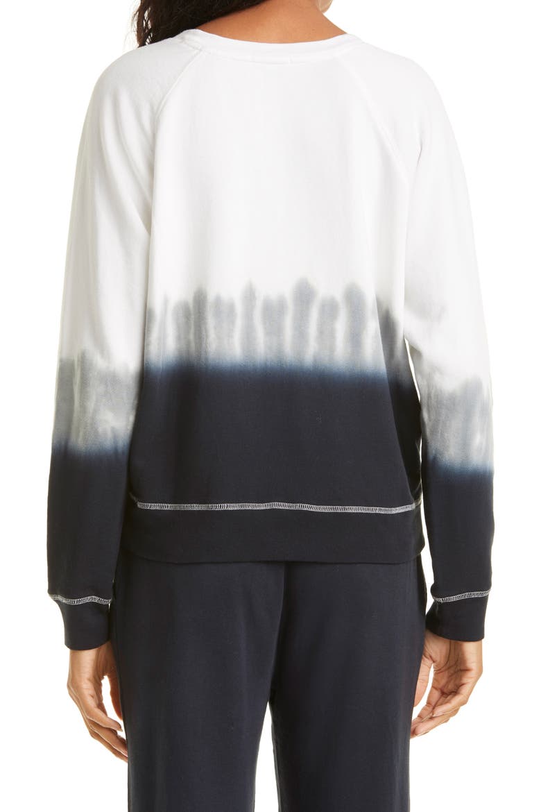 Theo Dip Dye Sweatshirt, Alternate, color, CHARCOAL DIP DYE