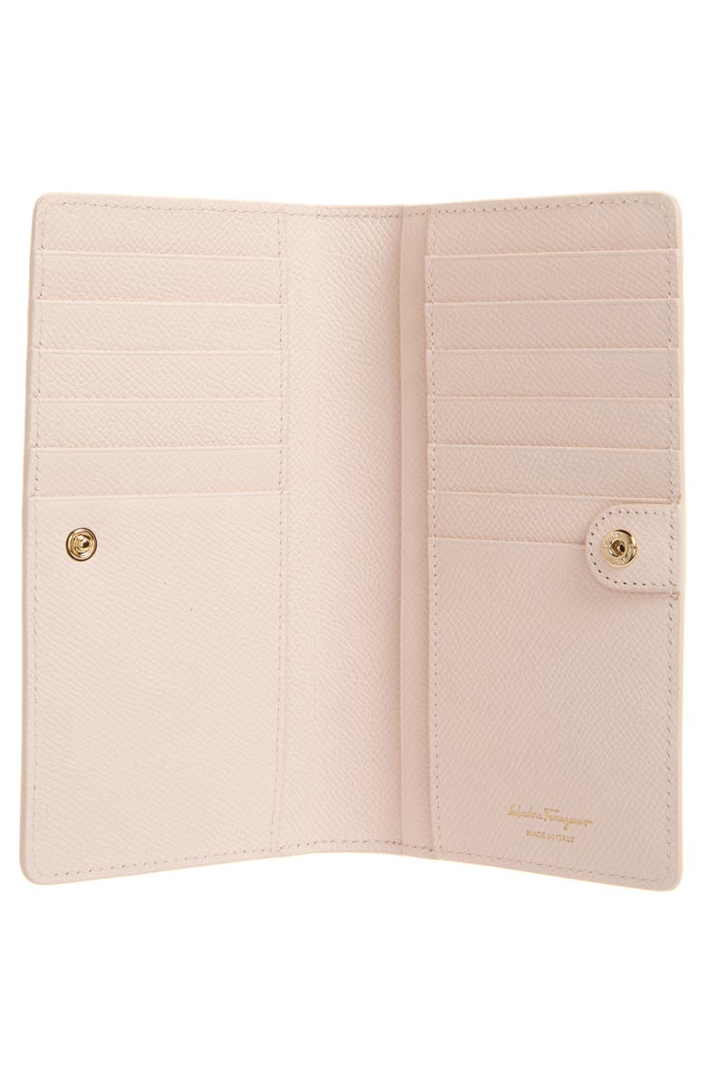 FERRAGAMO Gancini Leather Continental Wallet, Alternate, color, 