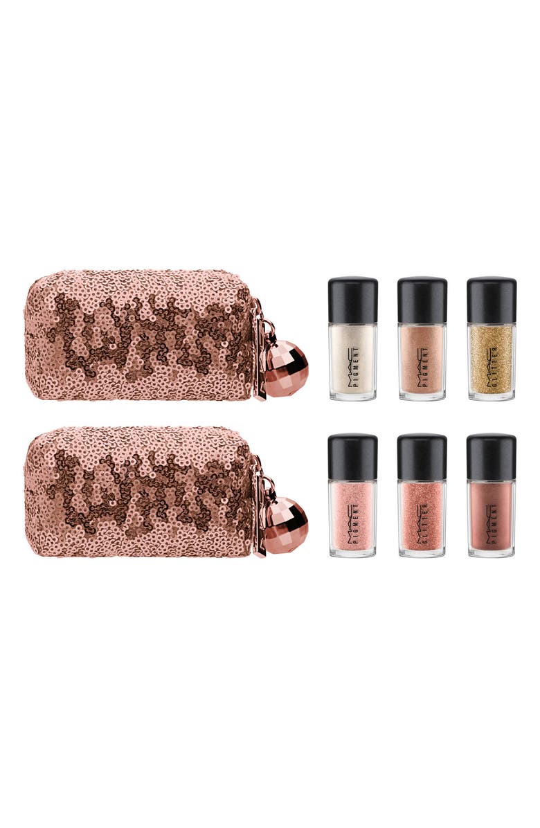 MAC Cosmetics MAC Snow Ball Gold Pigment and Glitter Kit, Alternate, color, 
