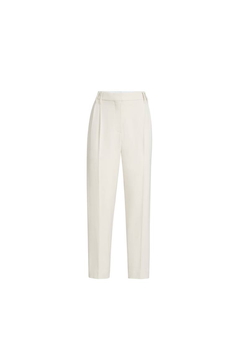 Slouchy trousers, Alternate, color, Milk
