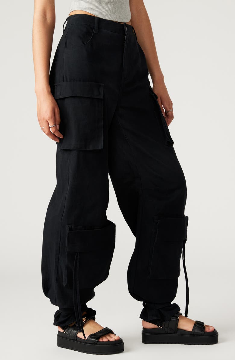 Steve Madden Duo Wide Leg Cargo Pants, Alternate, color, 