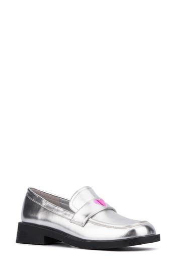 Shop Olivia Miller Luminaries Square Patent Loafer