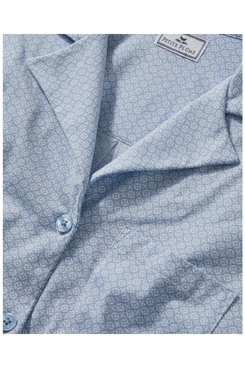 Olivia Pima Cotton Short Pajamas, Alternate, color, BLUE