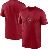 Nike Men's Nike Cardinal Arizona Cardinals Primetime Legend Icon Performance T-Shirt