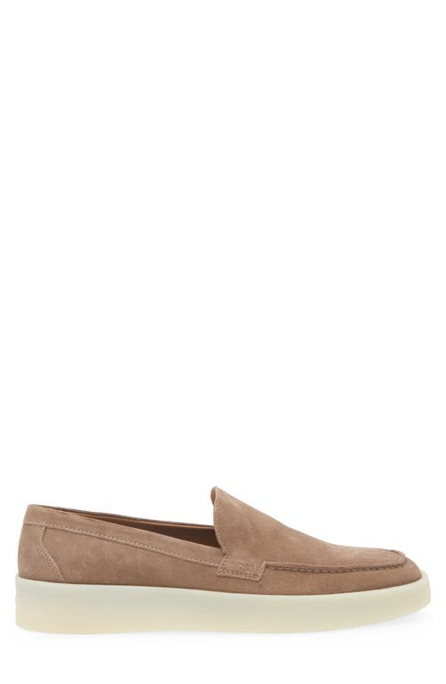 Hugo Boss Boss Clay Suede Loafer In Medium Beige