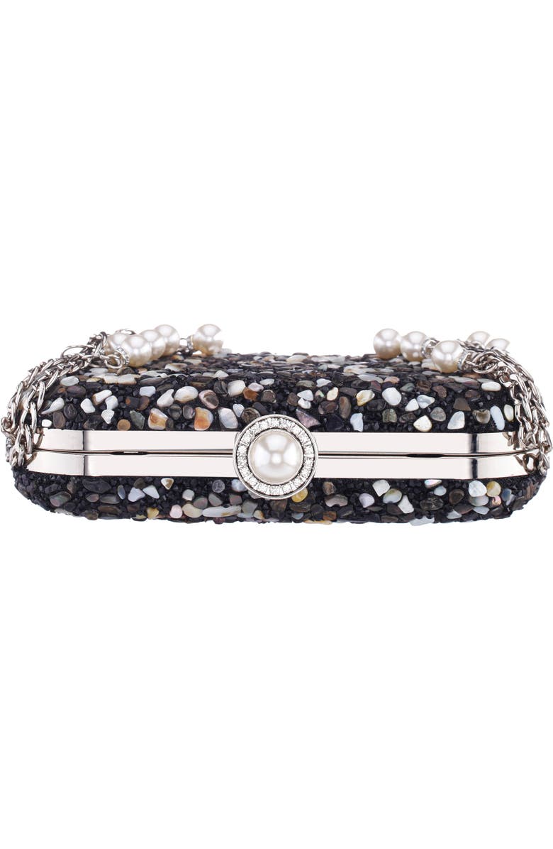 Nina Harmony Embellished Clutch, Alternate, color, Black Multi