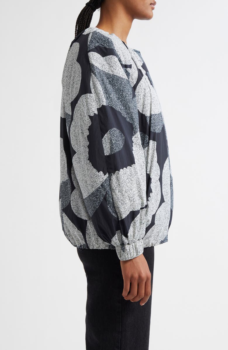 Marimekko Silmu Unikko Floral Insulated Coat, Alternate, color, 