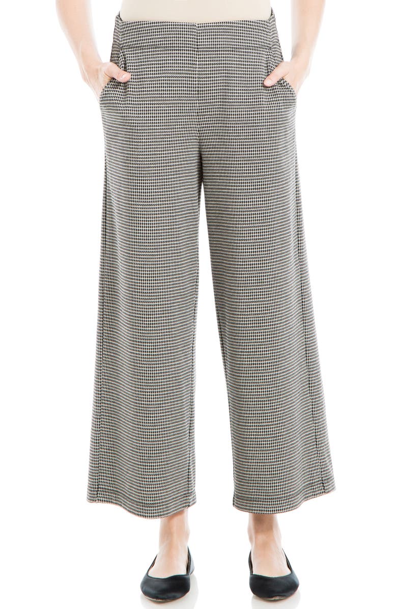 MAX STUDIO Double Knit Crop Wide Leg Pants, Main, color, 