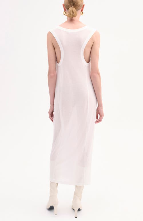 Co Tank Dress In White