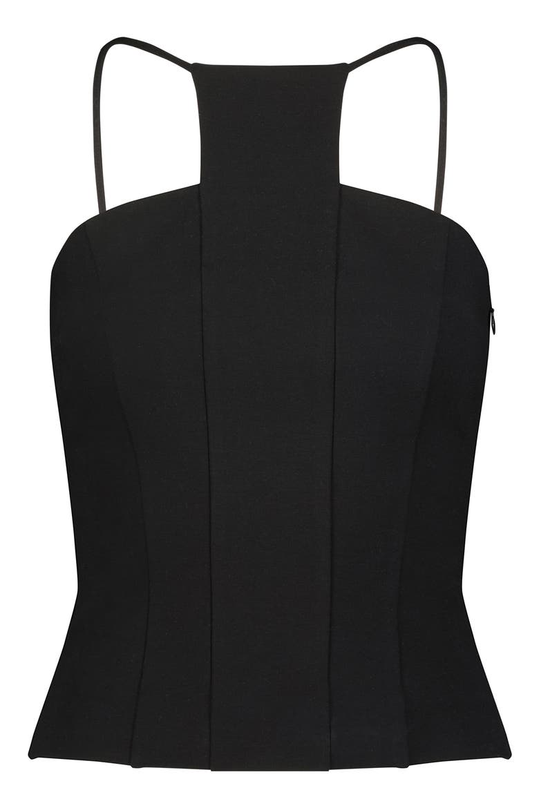 Bianca Top, Alternate, color, BLACK