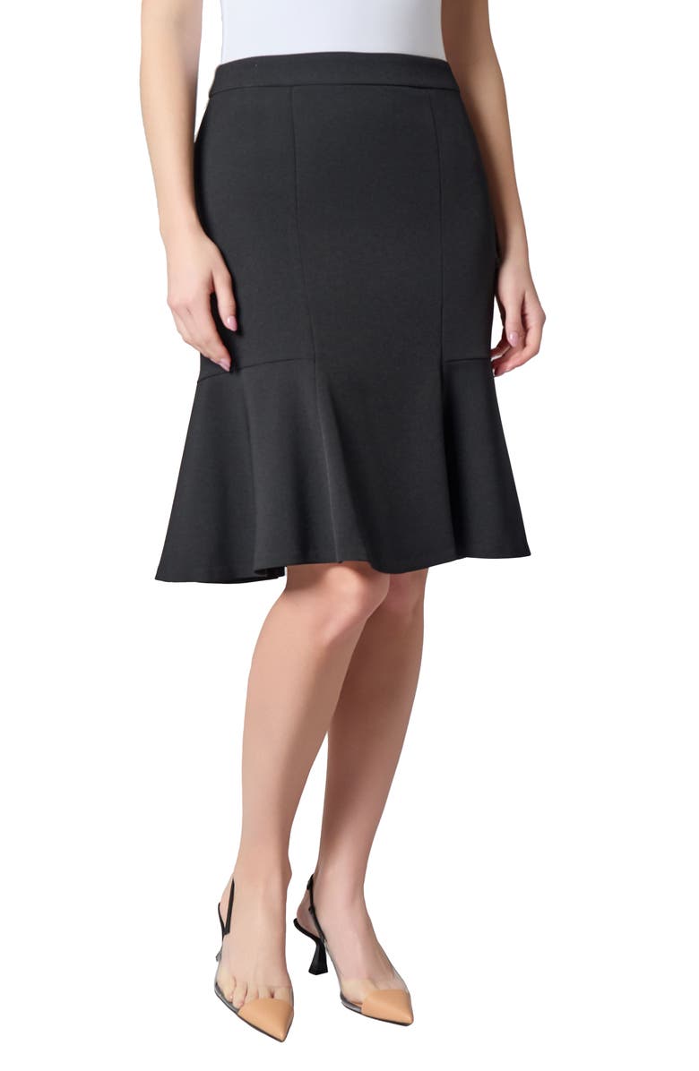KASPER Flounce Hem Skirt, Main, color, 