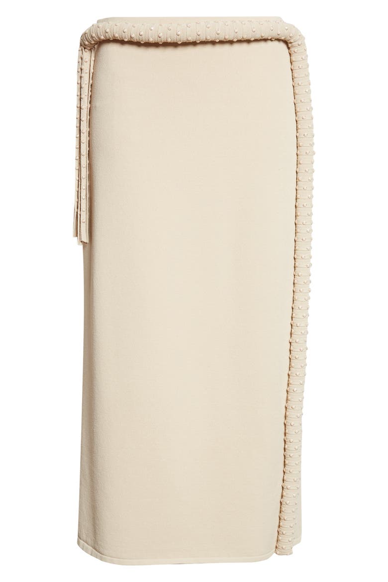 Mane Midi Skirt, Alternate, color, ECRU