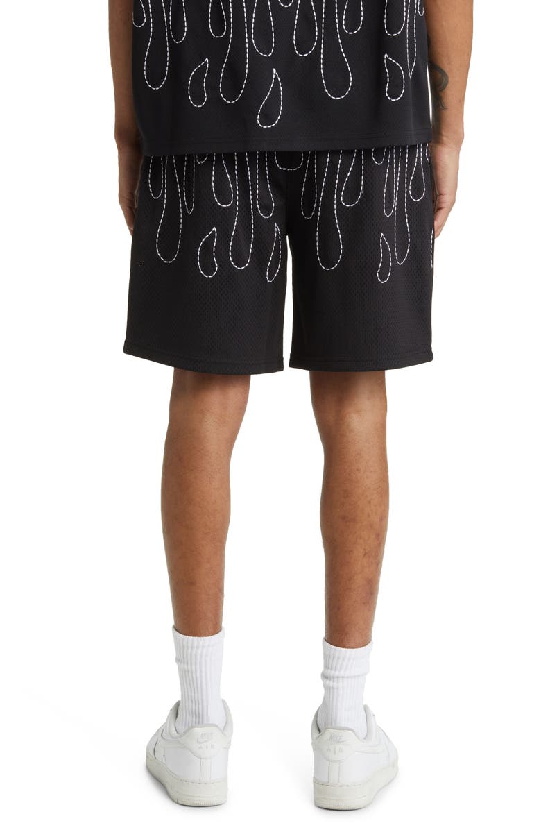 ICECREAM Pineapple Mesh Basketball Shorts, Alternate, color,