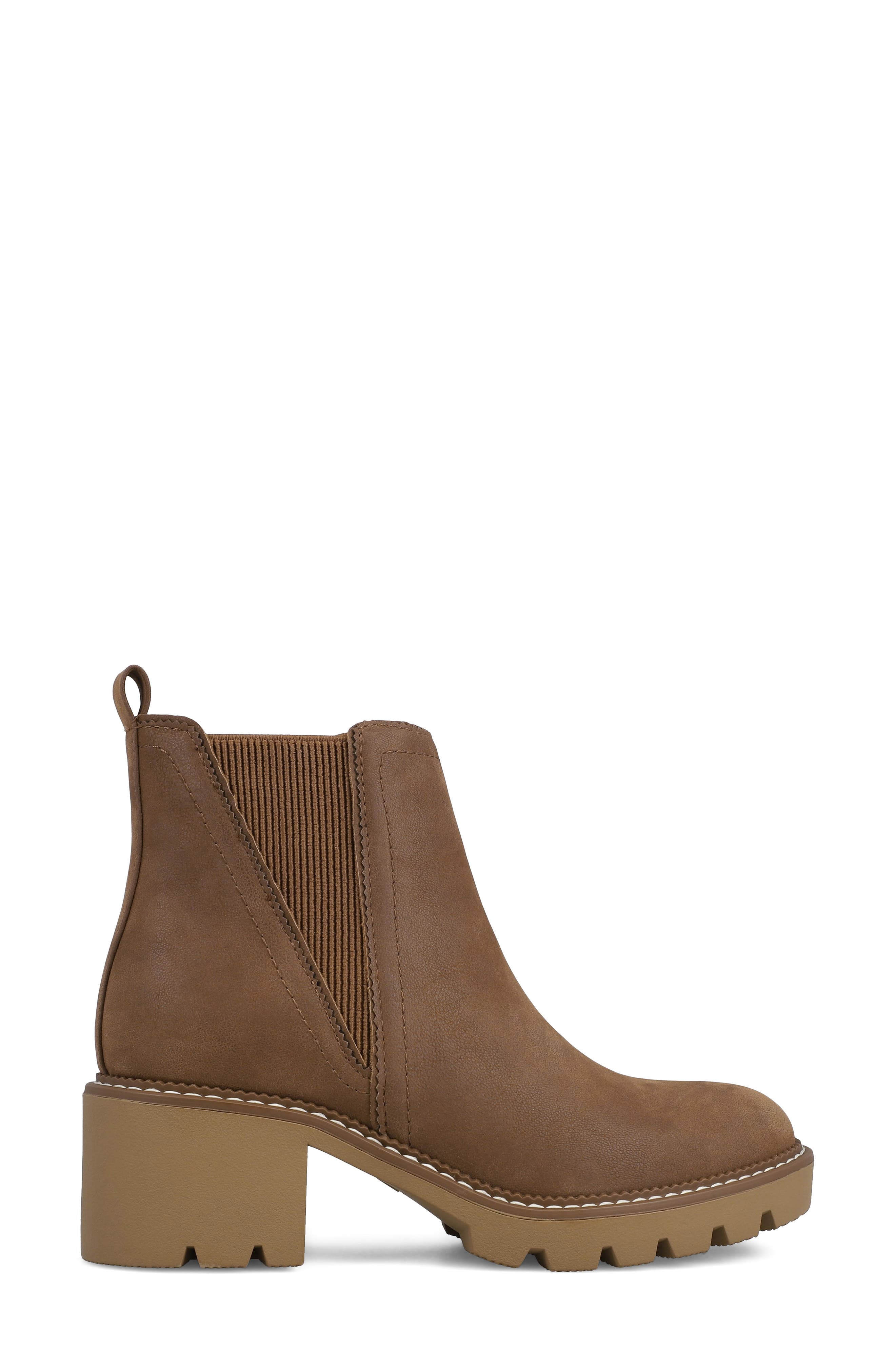 MIA Paula Chelsea Boot, Alternate, color, Cognac