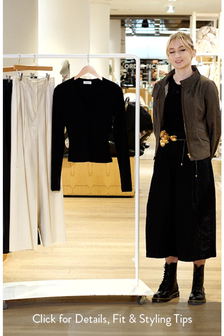 Reed Long Sleeve Scoop Neck Top video
