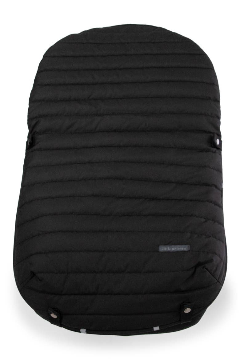 Infant Car Seat Footmuff, Alternate, color, BLACK