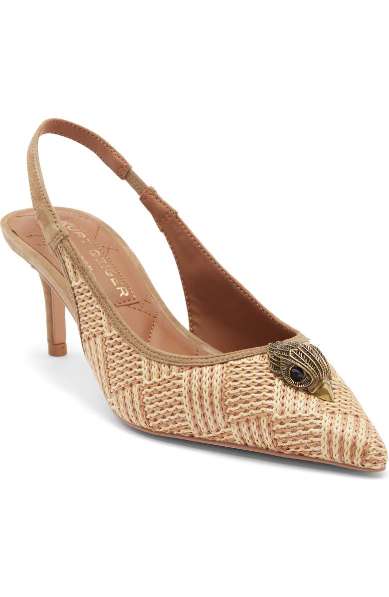 Kurt Geiger London Belgravia Slingback Pump, Main, color, Beige Comb